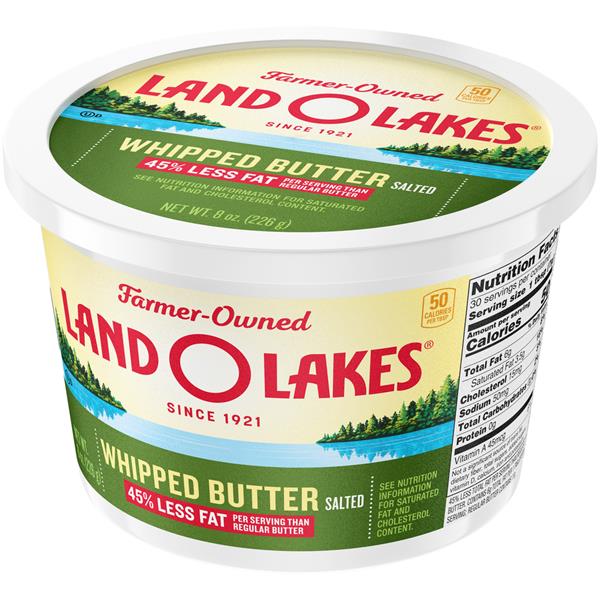 Land O Lakes Whipped Sweet Cream Salted Butter | Hy-Vee Aisles Online  Grocery Shopping