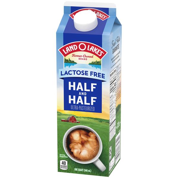 Land O Lakes LactoseFree Half and Half HyVee Aisles Online Grocery