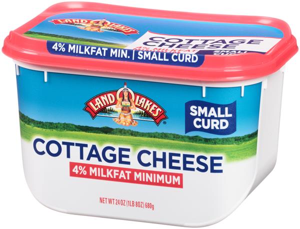 Land O Lakes 4 Milkfat Minimum Small Curd Cottage Cheese Hy Vee