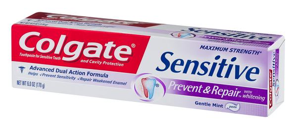 colgate sensitive gentle mint