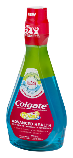 colgate total mouthwash advanced health