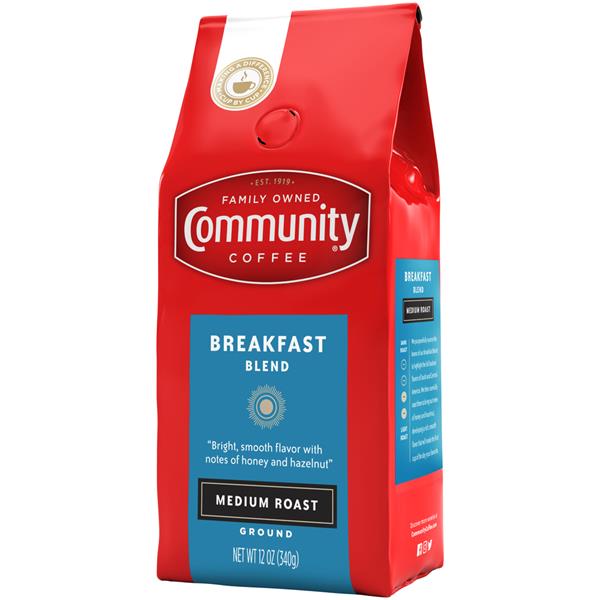 Community Coffee Breakfast Blend Medium Roast Ground Coffee HyVee