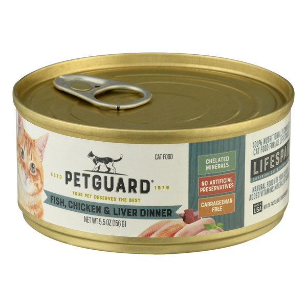 Petguard canned hotsell cat food