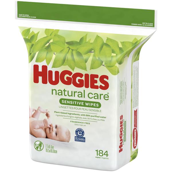 Huggies Natural Care Fragrance Free Wipes Refill HyVee Aisles Online