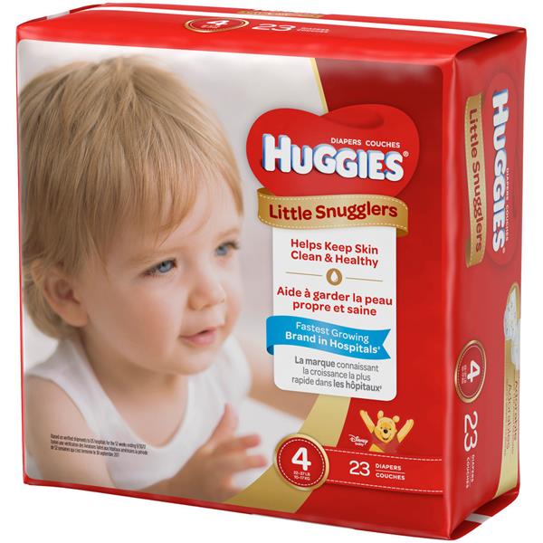 huggies little snugglers diapers size 4