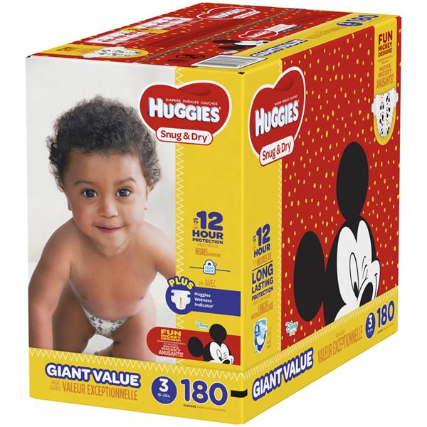 Huggies Snug & Dry Big Pack Diapers - Size 3 by Huggies at Fleet Farm