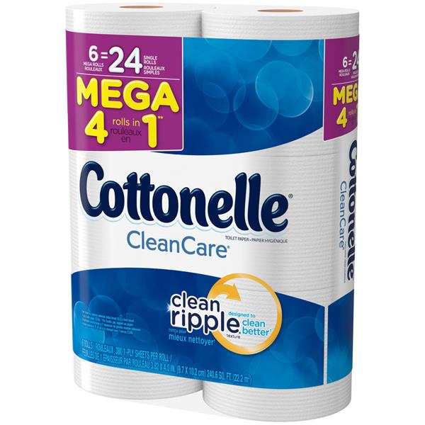 Cottonelle CleanCare Mega Roll Toilet Paper HyVee Aisles Online