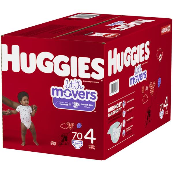 huggies box size 4