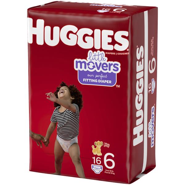 Huggies Little Movers Diapers, Size 6 | Hy-Vee Aisles Online Grocery Shopping