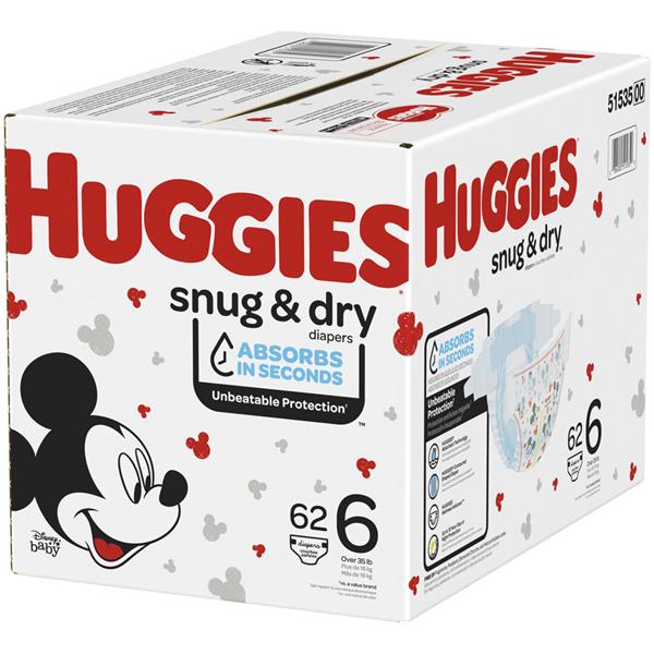 huggies snug and dry 6