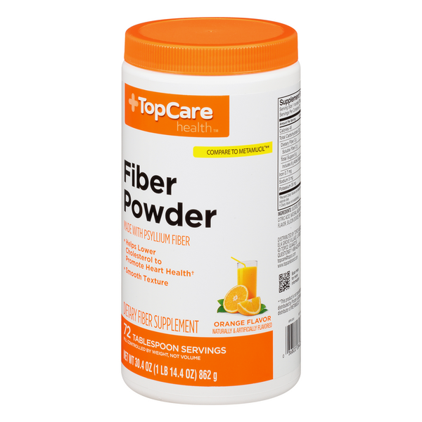 TopCare Fiber Powder Orange Flavor HyVee Aisles Online Grocery Shopping