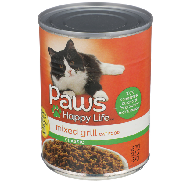 Paws Happy Life Mixed Grill Cat Food HyVee Aisles Online Grocery