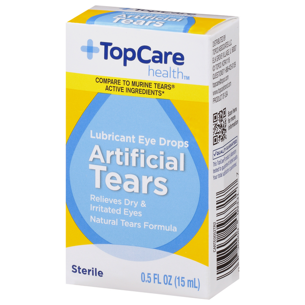 TopCare Artificial Tears Lubricant Eye Drops HyVee Aisles Online
