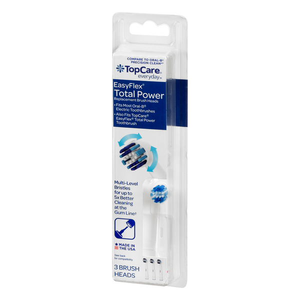 Kroger Kids Easyflex Replacement Brush Heads - 3 ct