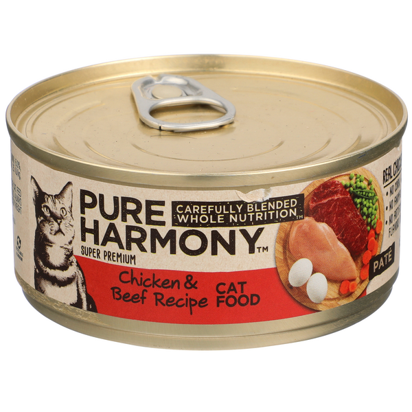 Pure Harmony Chicken & Beef Recipe Cat Food | Hy-Vee ...