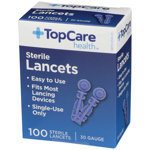 TopCare Health Sterile Lancets 30 Gauge