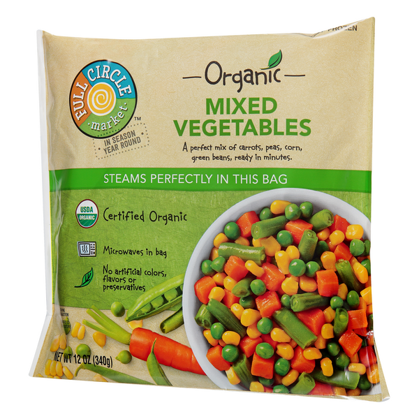 Full Circle Organic Steam in Bag Mixed Vegetables HyVee Aisles Online Grocery Shopping