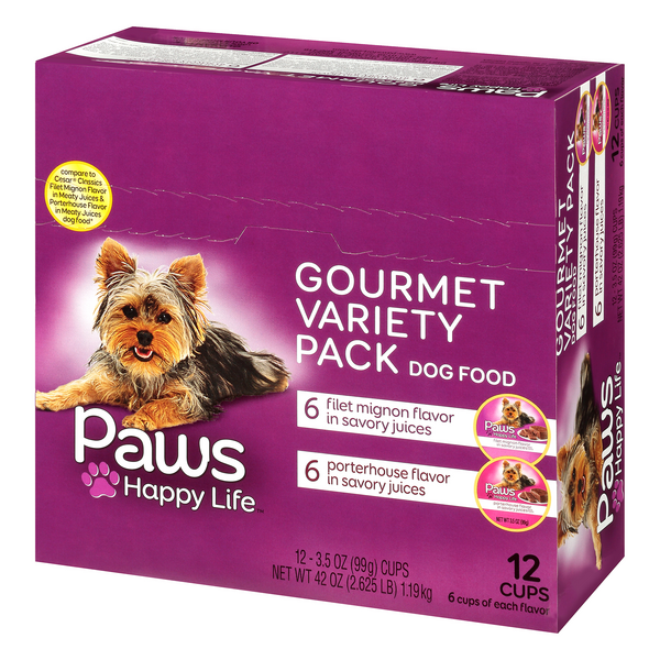 paws happy life canned dog food