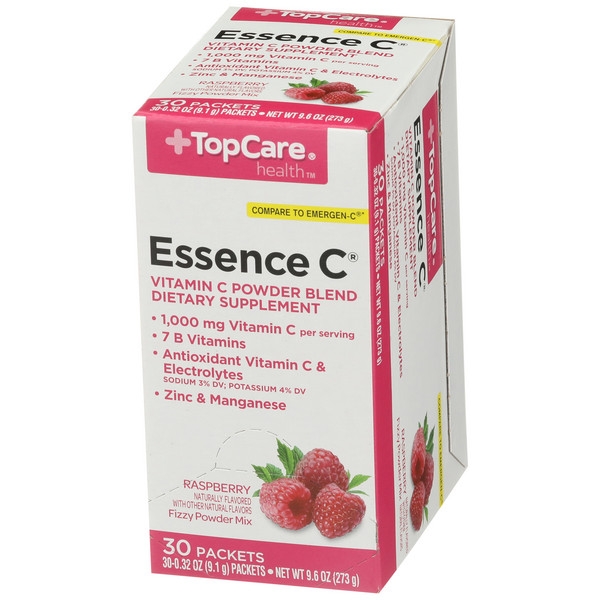 TopCare Essence C Vitamin Supplement Raspberry