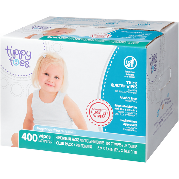 Tippy best sale toes wipes