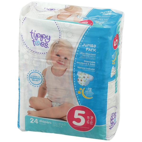 tippy toes diapers