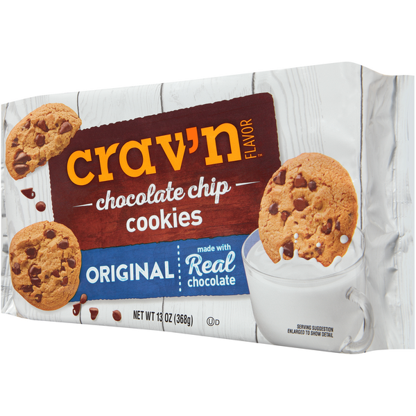 Crav'N Flavor Cookies, Chocolate Chip, Original HyVee Aisles Online