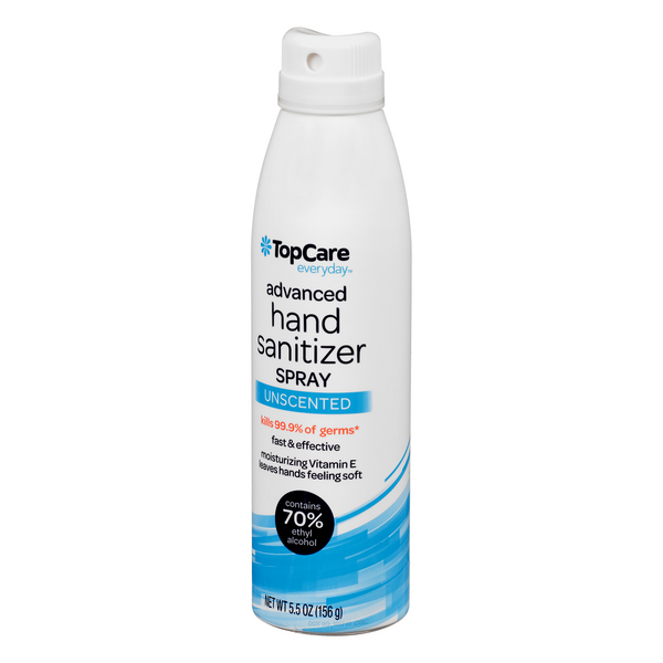 TopCare Advanced Hand Sanitizer Spray, Unscented | Hy-Vee Aisles