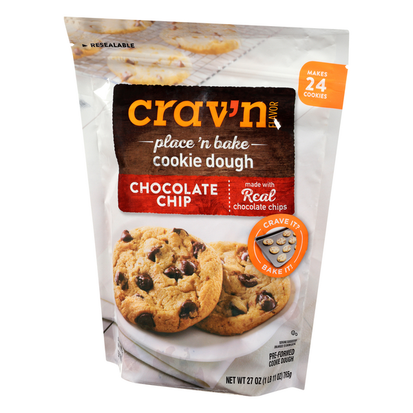 Crav'n Flavor Cookies, Chocolate Chip, Chunky Hy-Vee Aisles