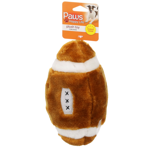 Paws Premium Plush Football Dog Toy Hy-Vee Aisles Online Grocery