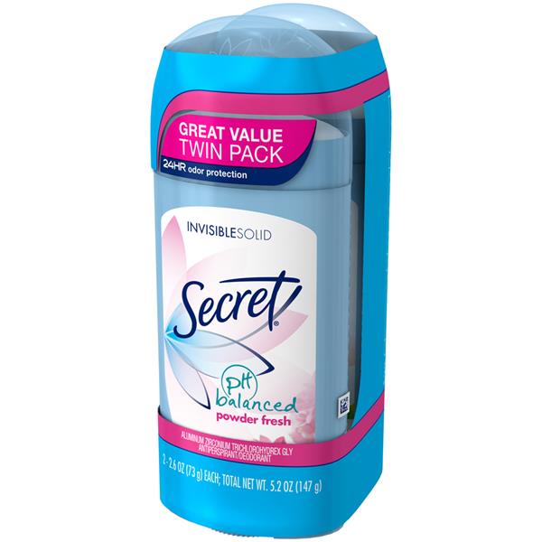 secret baby powder deodorant