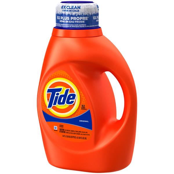 ingredients in tide laundry detergent
