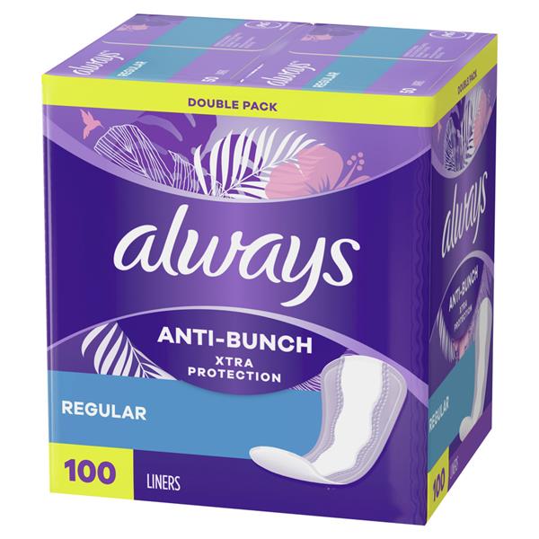 Always Liners Xtra Protection Regular Dailies HyVee Aisles Online