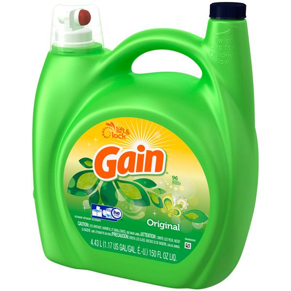 Gain Liquid Laundry Detergent, Original Scent 96 loads HyVee Aisles Online Grocery Shopping