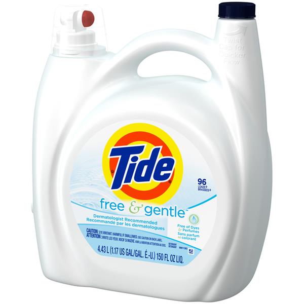 Tide Free & Gentle Laundry Detergent 96 Load HyVee Aisles Online Grocery Shopping