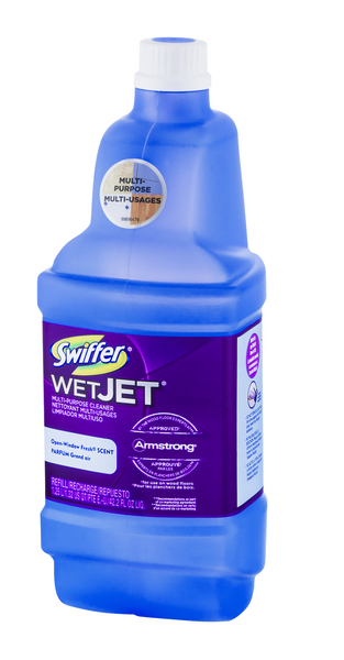 Swiffer WetJet Multi-Purpose Cleaner Solution Refill Open Window