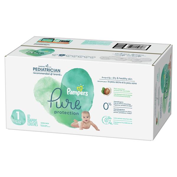 pamper pure newborn