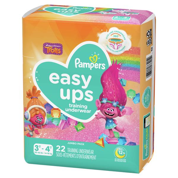 Pampers Easy Ups Training Underwear Girls 3T-4T Jumbo Pack | Hy-Vee