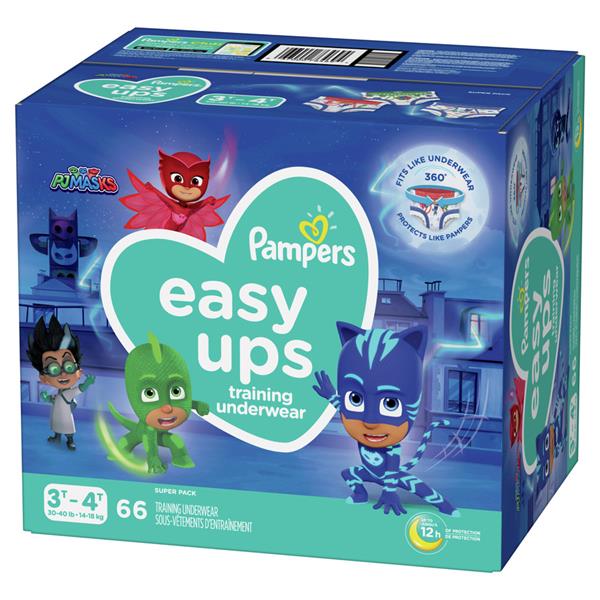 pampers easy ups size 3t 4t
