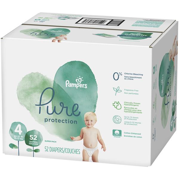 pamper pure size 4