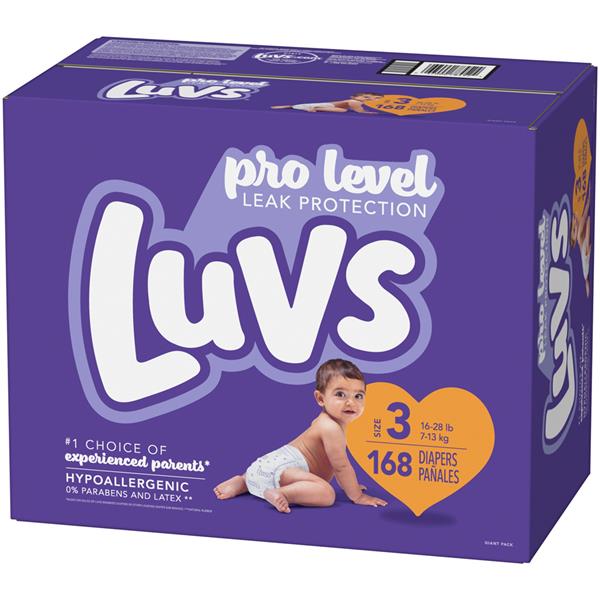 luvs ultra leakguards diapers size 3