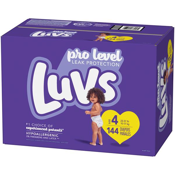 Luvs Triple Leakguards Diapers Size 4 HyVee Aisles Online Grocery