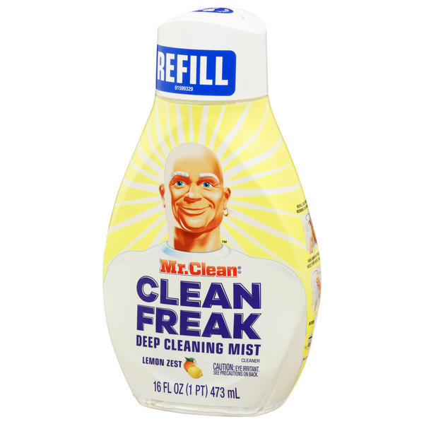 Freak, Wipe, Done  Mr. Clean Clean Freak Multi-Surface Spray 