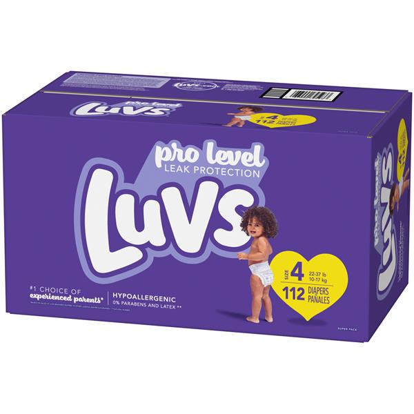 Luvs Ultra Leakguards Size 4 | Hy-Vee Aisles Online Grocery Shopping