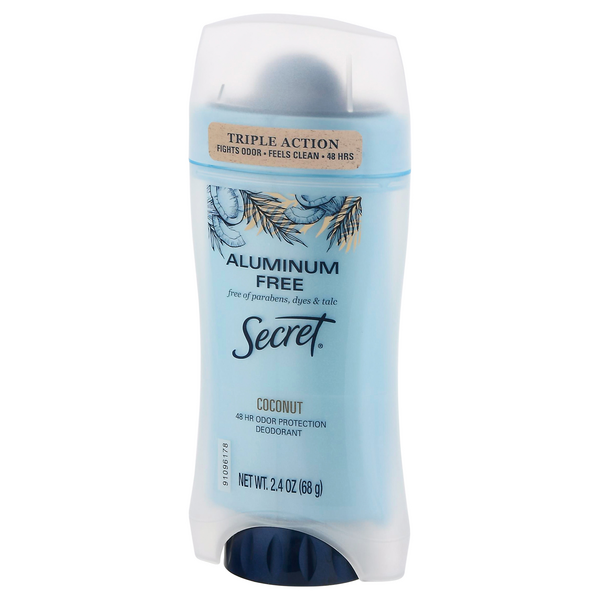 Secret Aluminum Free Deodorant, Coconut HyVee Aisles Online Grocery