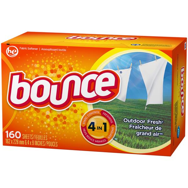 Bounce Outdoor Fresh Fabric Softener Sheets | Hy-Vee Aisles Online ...