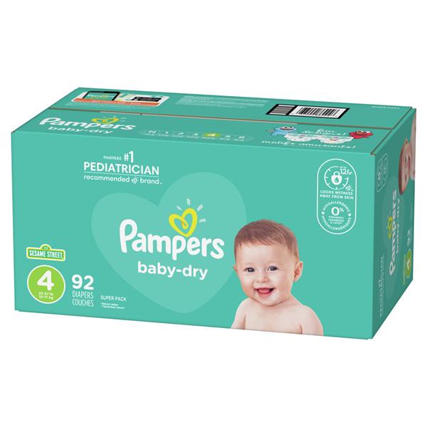 Pampers Baby Dry Size 4 Diapers | Hy-Vee Aisles Online Grocery Shopping