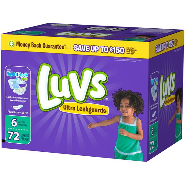 luvs diapers size 6