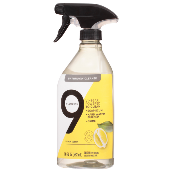 9 Elements Bathroom Cleaner, Lemon Scent | Hy-Vee Aisles Online