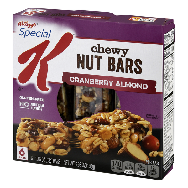 Kellogg's Special K Nourish Cranberry Almond Chewy Nut Bar 61.16 oz