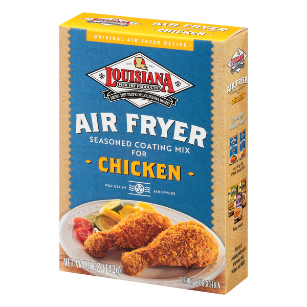 Louisiana Air Fryer Seasoned Coating Mix for Chicken HyVee Aisles